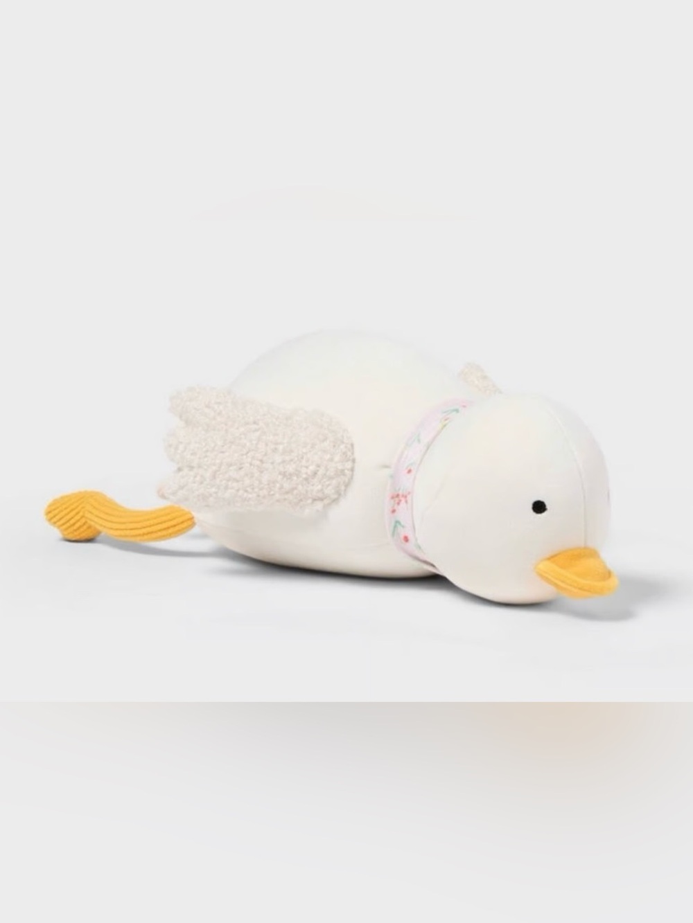 Target Plush Duck Neck Pillow in Cream and Yellow